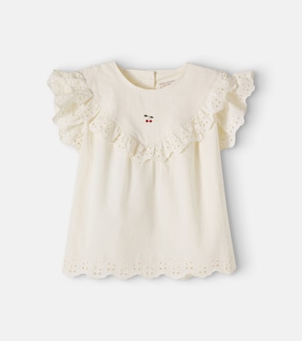 Posey broderie anglaise cotton top | Konges Sløjd