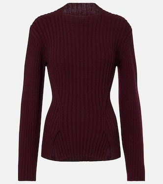 Ribbed-knit wool and cashmere sweater | Victoria Beckham