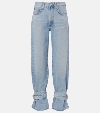 Cinched Hem wide-leg jeans | Agolde