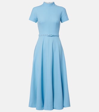 Camilla wool crepe midi dress | Emilia Wickstead