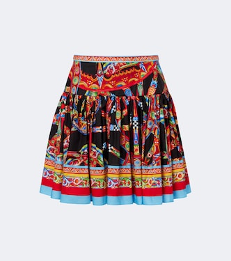 Minigonna Caretto in cotone | Dolce&Gabbana