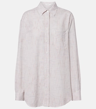 Dalan checked cotton shirt | The Row
