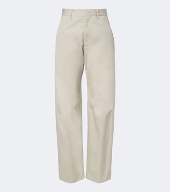 Cotton wide-leg pants | Phoebe Philo