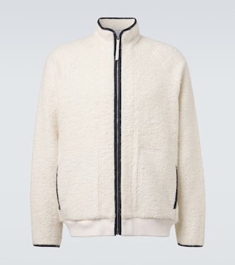 August alpaca, cashmere, and wool-blend fleece jacket | Gabriela Hearst