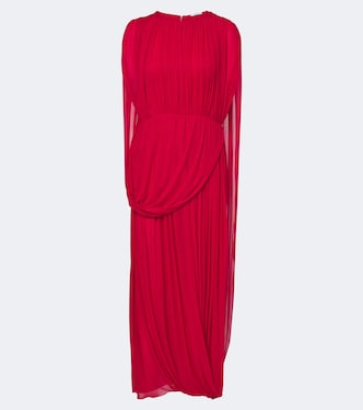 Kahlo draped jersey maxi dress | Fforme