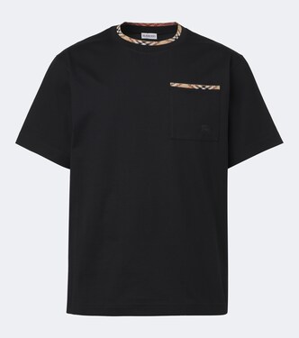 Burberry Check cotton jersey T-shirt | Burberry