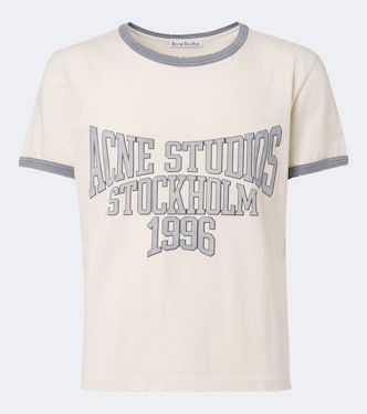 Printed cotton jersey T-shirt | Acne Studios