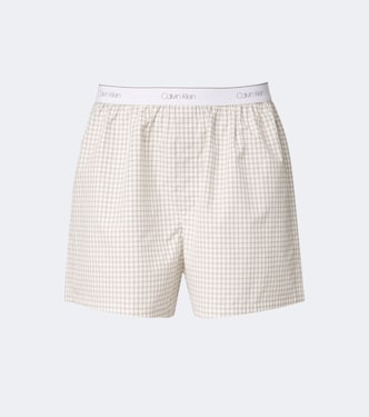 Owen checked cotton boxers | Calvin Klein Collection