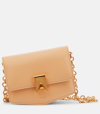 Le Papa Small leather crossbody bag | Alaïa