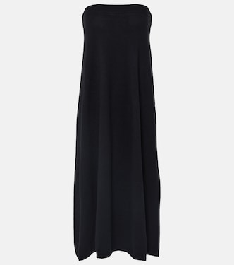 Dolly strapless cashmere midi dress | Lisa Yang
