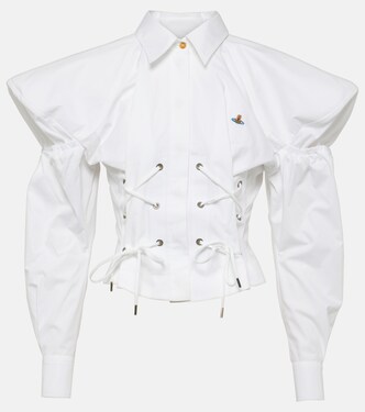 Gexy cotton poplin shirt | Vivienne Westwood