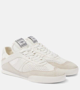 Chloé Kick leather low-top sneakers | Chloé
