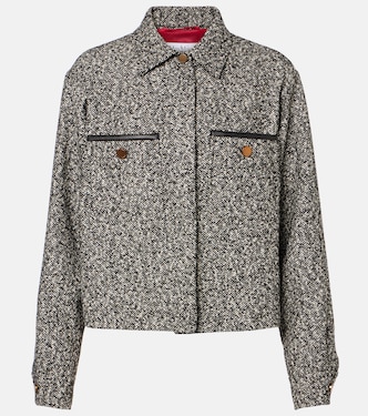 Demien wool-blend tweed jacket | Max Mara