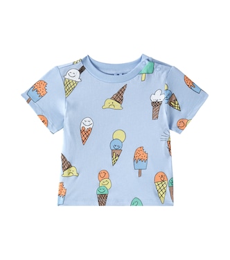 Baby printed cotton jersey T-shirt | Stella McCartney Kids