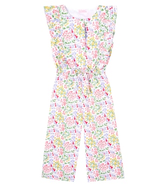 Floral cotton jumpsuit | La Coqueta