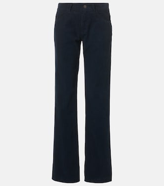 Pantalon slim Carlyl en coton | The Row