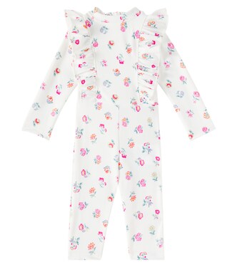 Baby Linette floral rashguard swimsuit | Louise Misha