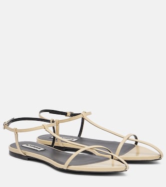 Leather sandals | Jil Sander