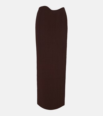 Knitted maxi skirt | Christopher Esber