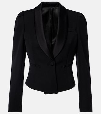 Cropped wool blazer | McQueen