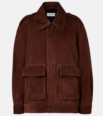 Drey suede field jacket | Nour Hammour