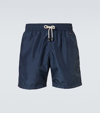 Badeshorts aus Satin | Rubinacci