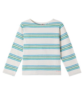 Striped cotton jersey top | Bonton