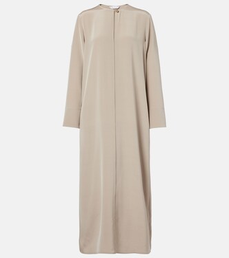 Unghia silk-blend midi dress | Max Mara