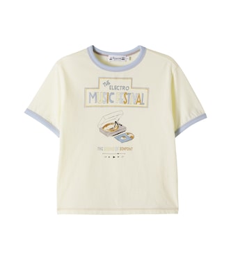 Akiva printed cotton jersey T-shirt | Bonpoint