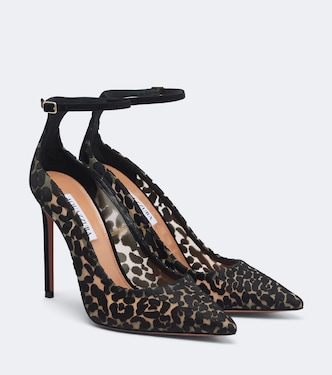 Pumps Panthera aus Mesh | Aquazzura