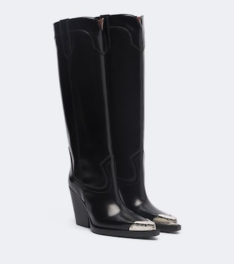El Dorado embellished leather cowboy boots | Paris Texas