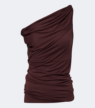 Lilies One-Shoulder Top Laeti aus Jersey | Rick Owens