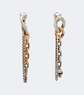 Dual Chain earrings | McQueen