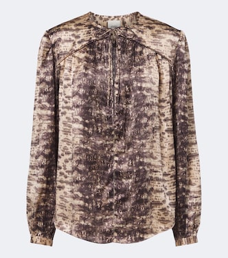 Blusa Laraya in raso di seta | Isabel Marant