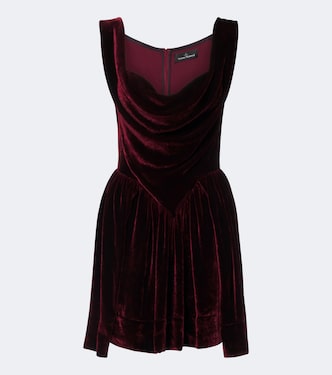 Sunday velvet minidress | Vivienne Westwood