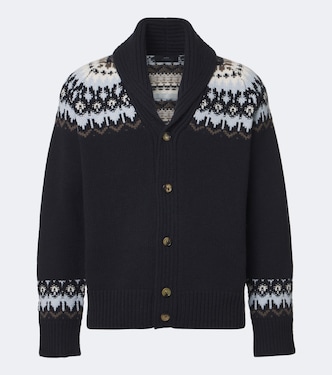 Mr Frostvale Fair Isle cashmere cardigan | Arch4