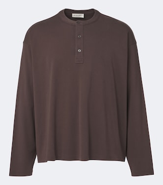 Camiseta con botones de algodón | Frame