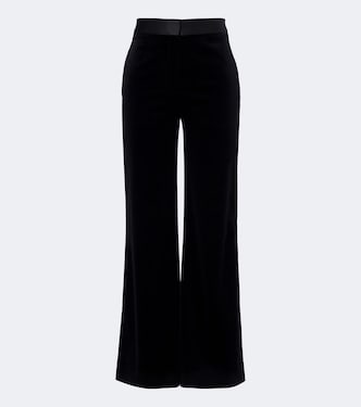 Pantaloni Alina in velluto di misto cotone | Victoria Beckham