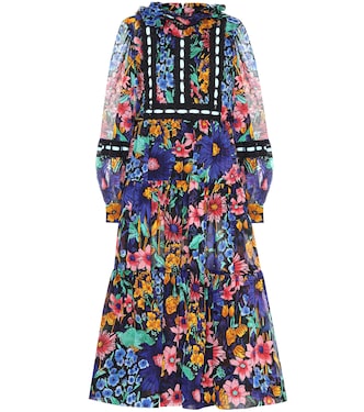 Robe midi imprimée en coton | Marc Jacobs