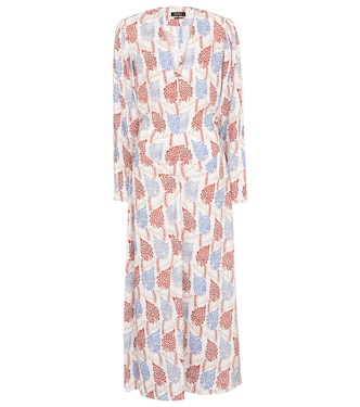 Robe midi Bagenia à fleurs | Isabel Marant