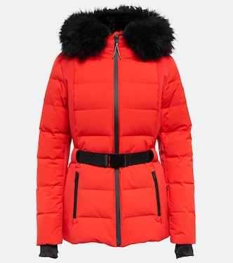 Skijacke mit Shearling | Yves Salomon