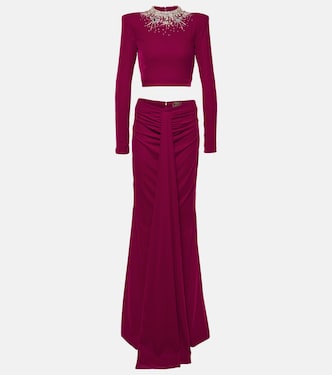 Set Gemma aus Cropped-Top und Maxirock | Miss Sohee