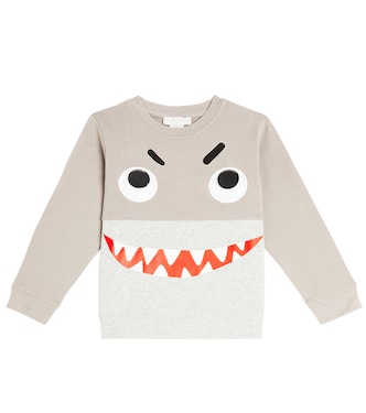 Printed cotton jersey sweatshirt | Stella McCartney Kids