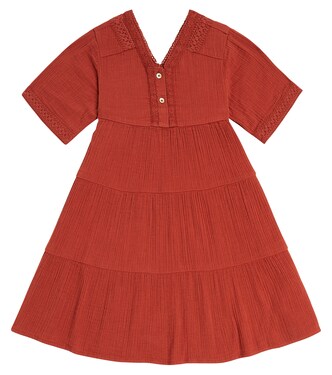 Tiered cotton dress | Scotch & Soda Kids