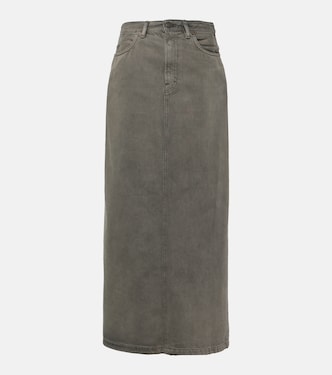 Philo denim maxi skirt  | Acne Studios