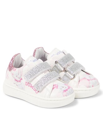 Baby Dumbo glitter sneakers | Monnalisa