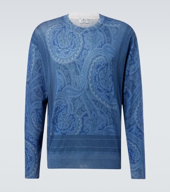 Paisley silk and cashmere sweater | Etro