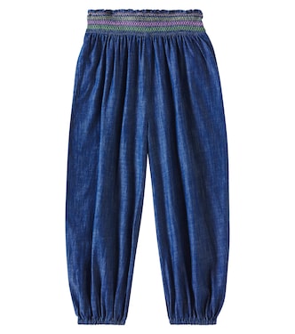 Tallow embroidered jeans | Zimmermann Kids