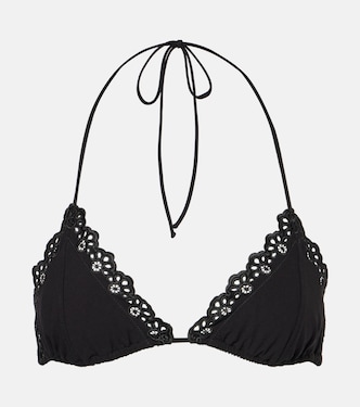 Cefalu scalloped bikini top | Ulla Johnson