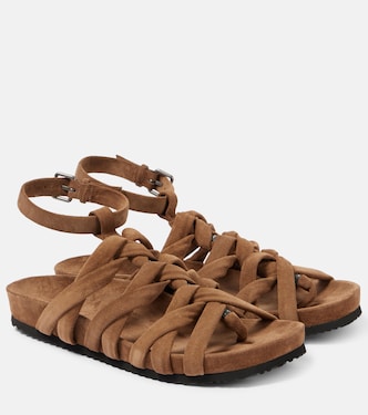 Suede sandals | Brunello Cucinelli